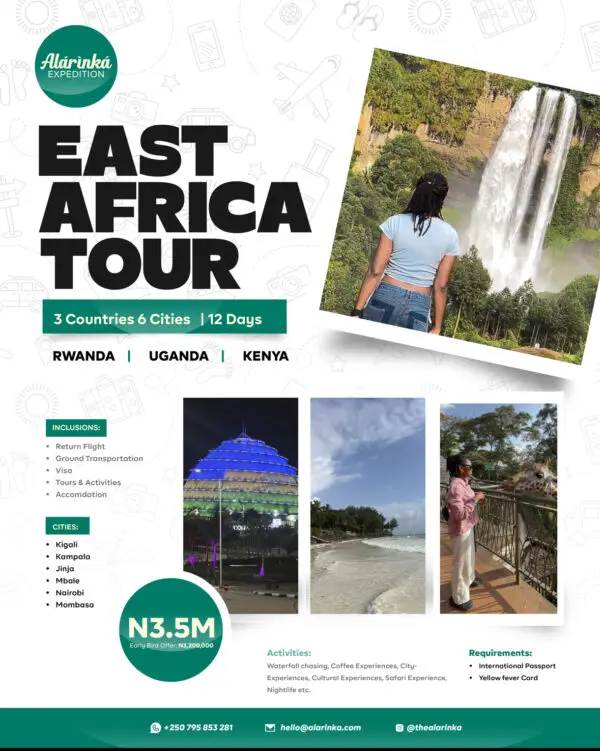 EAST AFRICA TOUR