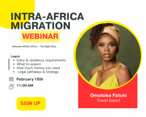 INTRA-AFRICA MIGRATION WEBINAR